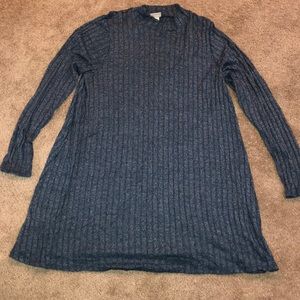 Long sleeve sweater dress